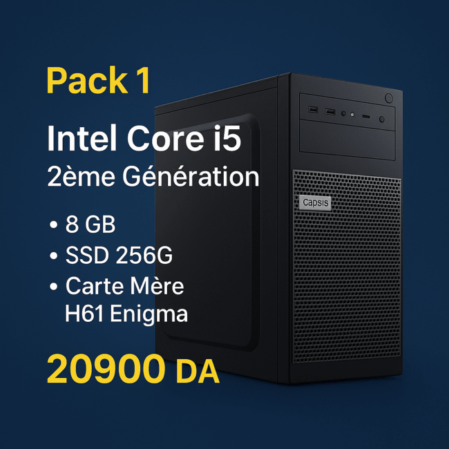 Unite i5 2eme 8Gb ssd 256gb