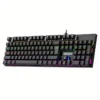 YILIMA QS-505 English-Arabic Mechanical Keyboard with RGB lighting